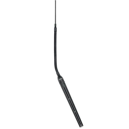 Shure MX202BP / MS Microphone à suspendre, capsule mini-canon, bornier 3 pts, noir