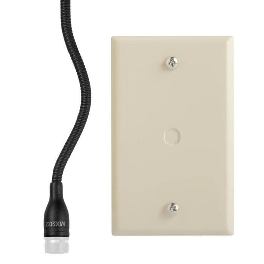 Shure MX202BP / N Microphone à suspendre, sans capsule, bornier dans boite de jonction, noir