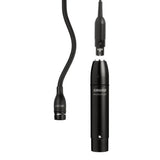 Shure MX202B / S Microphone à suspendre, capsule super-cardioïde, XLR 3 broches (sur préampli en ligne), noir