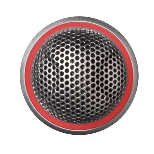 Shure MX395AL / C-LED Micro bouton XLR 5 broches, capsule cardioïde, avec anneau lumineux, alu