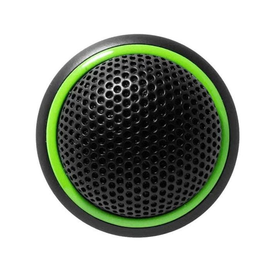 Shure MX395B / C-LED Micro bouton XLR 5 broches, capsule cardioïde, avec anneau lumineux, noir