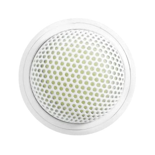 Shure MX395W/O Micro bouton XLR 3 broches, capsule omnidirectionnele, sans témoin, blanc