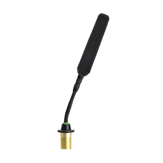 Shure MX405 / MS Micro col de cygne 5’’ (12.7cm) avec préampli intégré, XLR 5 broches, capsule mini-canon, voyant bicolore, SimpleFlex, noir