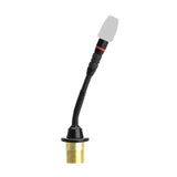 Shure MX405R / N Micro col de cygne 5’’ (12.7cm) avec préampli intégré, XLR 5 broches, sans capsule, anneau lumineux rouge, SimpleFlex, noir