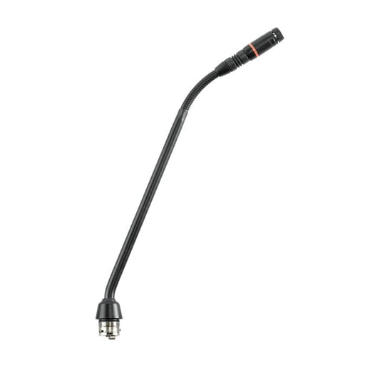 Shure MX410RLP / S Micro col de cygne 10’’ (25cm) à connecteur modulaire, capsule super-cardioïde, anneau lumineux rouge, SimpleFlex, noir