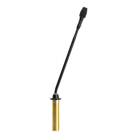 Shure MX410/C Micro col de cygne 10’’ (25cm) avec préampli MX400SMP XLR 5 broches, capsule cardioïde, voyant bicolore, SimpleFlex, noir