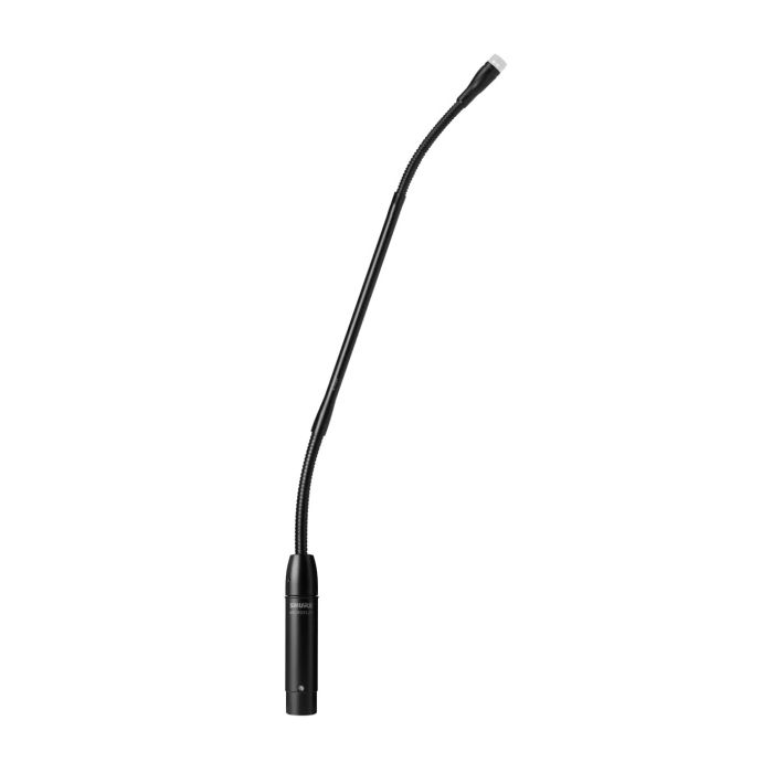 Shure MX412 / N Micro col de cygne 12’’ (30.5cm) à connecteur XLR 3 broches, sans capsule, sans switch, DualFlex, noir