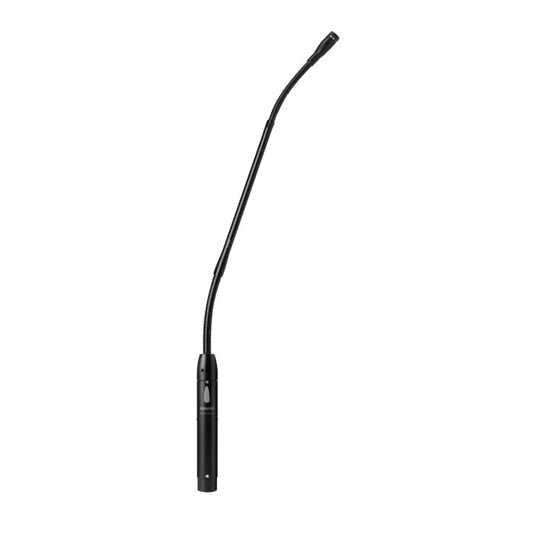 Shure MX412S / S Micro col de cygne 12’’ (30.5cm) à connecteur XLR 3 broches, capsule super-cardioïde, switch avec LED verte, DualFlex, noir