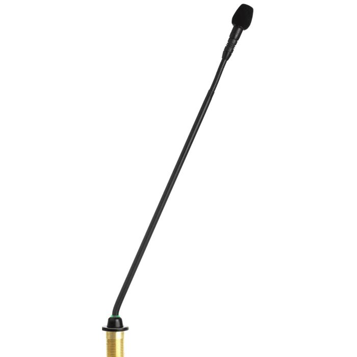 Shure Miniature Gooseneck Microphone bicolour LED indicator length 38.1cm (15inin) Cardioid incl. MX400SMP desktop preamplifier and 5pin XLR coupler.