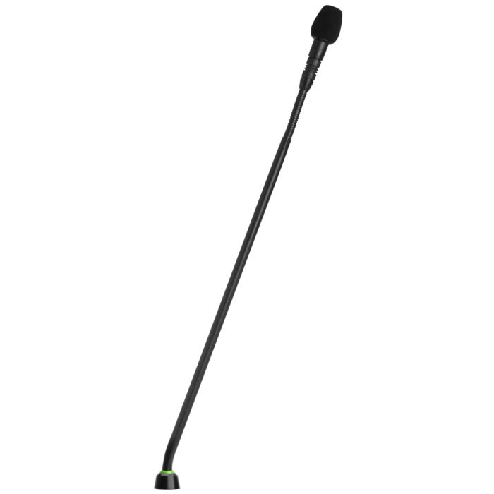 Shure 15in miniature Gooseneck Microphone bicolor LED indicator length 38.1 cm (15in) superCardioid without. Table mounting preverst. incl. snapfit windscreen can be combined with MX400DP MX400SMP MX890 MXW8 ULXD8