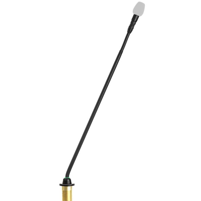 Shure MX415 / N Micro col de cygne 15’’ (38cm) sur embase XLR 5 broches, sans capsule, voyant bicolore, SimpleFlex, noir