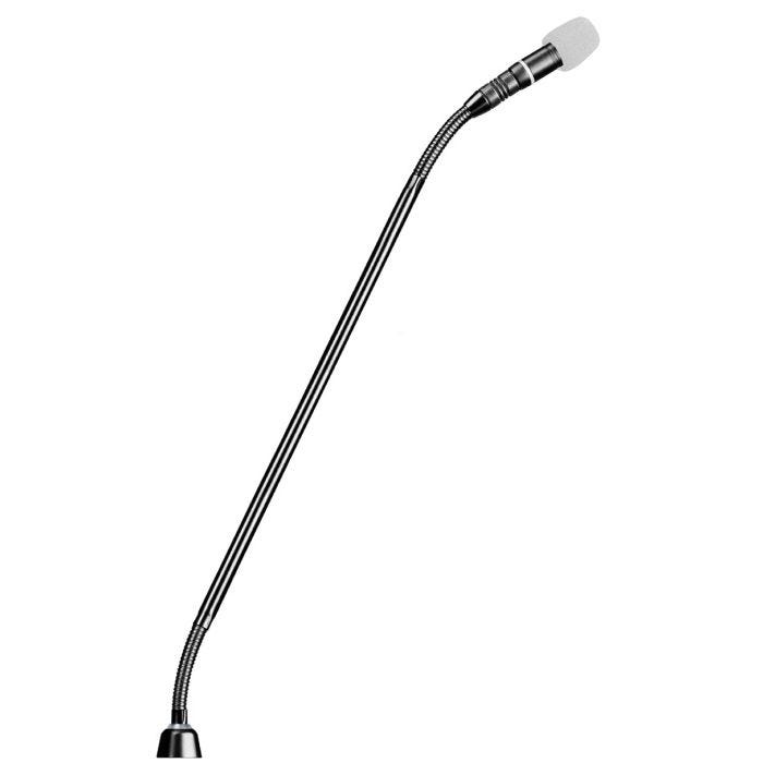 Shure MX415RLPDF / N Micro col de cygne 15’’ (38cm) à connecteur modulaire, sans capsule, anneau lumineux rouge, DualFlex, noir