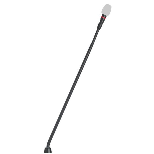 Shure MX415RLP / N Micro col de cygne 15’’ (38cm) à connecteur modulaire, sans capsule, anneau lumineux rouge, SimpleFlex, noir