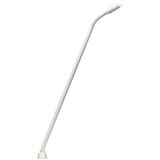 Shure MX415WLP/N Micro col de cygne 15’’ (38cm) à connecteur modulaire, sans capsule, voyant bicolore, SimpleFlex, blanc