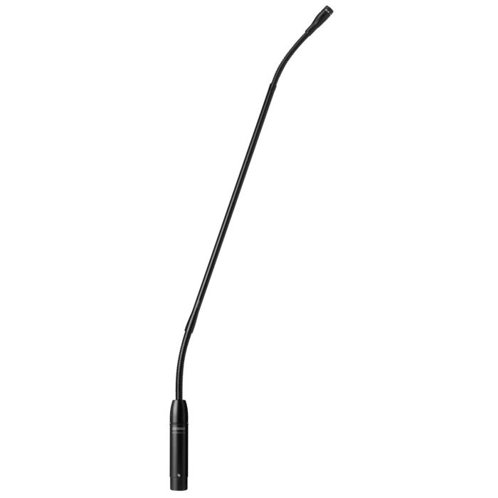 Shure MX418 / S Micro col de cygne 18’’ (45.7cm) à connecteur XLR 3 broches, capsule super-cardioïde, sans switch, DualFlex, noir