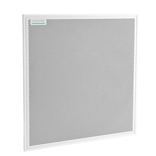 Shure MXA902 Blanc - Microphone de conférence DANTE avec haut-parleur
