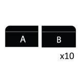 Shure MXCW-ACC-A/B Pack de 10 boutons A et 10 boutons B pour MXCW640