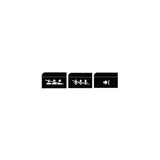 Shure MXCW-ACC-CM Packs de boutons président pour MXCW640