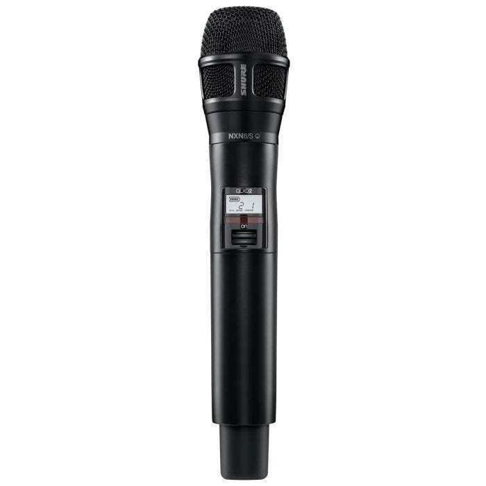 Shure QLXD2 / N8SB=-H51 Émetteur numérique à main, capsule N8SB, série QLX-D H51 (534-598 MHz)
