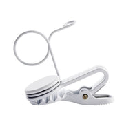 Shure SINGLE TIE CLIP, WHITE