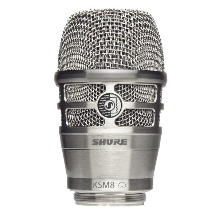 Shure DUALDYNE KSM8 WIRELESS HEAD NICKEL