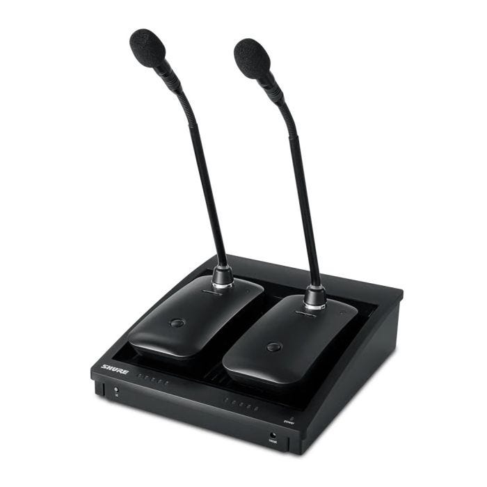 Shure SBC250 chargeur réseau à 2 emplacements, pour ULXD6 / 8, montage rack ou mural avec URT3 en option