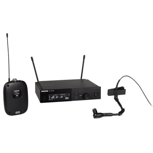 Shure SLXD14E / 98H-L56 Système comprenant 1 récepteur SLXD4, 1 émetteur SLXD1 avec micro Beta 98H / C (650-694MHz)