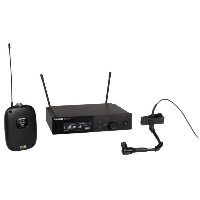 Shure SLXD14E / 98H-K59 Système comprenant 1 récepteur SLXD4, 1 émetteur SLXD1 avec micro Beta 98H / C (606-650MHz)