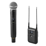 Shure SLXD25 / SM58-G59 Système comprenant 1 récepteur portable SLXD5 et 1 émetteur à main SLXD2 / SM58 (470-514 MHz)