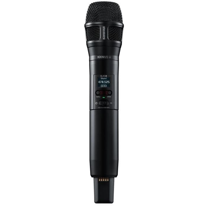 Shure SLXD2 / N8SB=-J53 Émetteur numérique à main, capsule Nexadyne™ 8 / S, série SLX-D J53 (562-606 MHz)