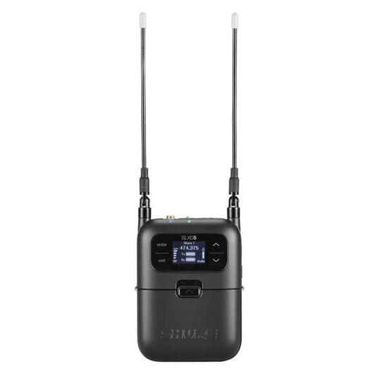 Shure SLXD5=-J53 Récepteur numérique UHF portable, série SLX-D J53 (470-606 MHz)