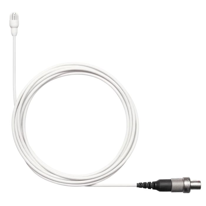 Shure TL47W/O-LEMO-A Microphone miniature TwinPlex™, Blanc, LEMO3, avec accessoires