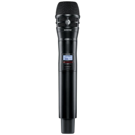 Shure ULXD2 / K8B=-K51 Émetteur numérique à main, capsule KSM8 (noir), série ULX-D K51 (606-670 MHz)
