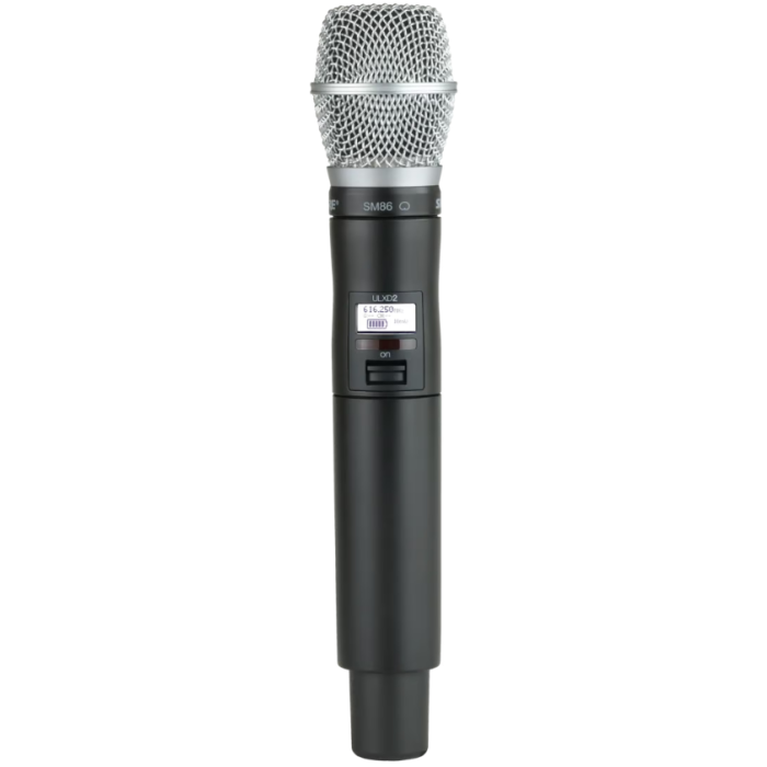 Shure ULXD2 WIRELESS HANDHELD W/SM86 HEAD