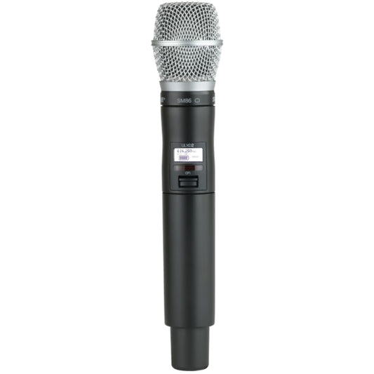 Shure ULXD2/SM86=-G51 Émetteur numérique à main, capsule SM86, série ULX-D G51 (470-534 MHz)