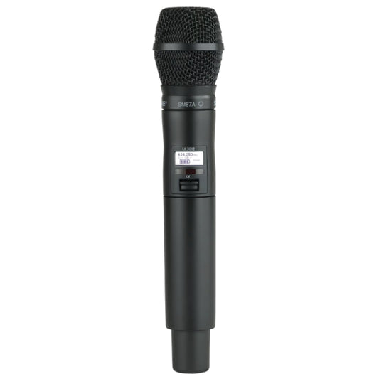 Shure ULXD2/SM87=-H51 Émetteur numérique à main, capsule SM87, série ULX-D H51 (534-598 MHz)