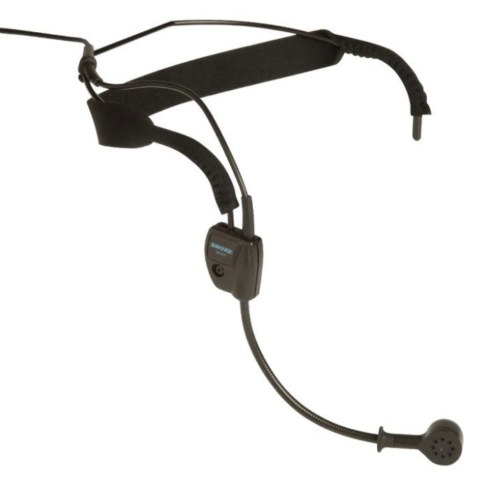 Shure Dynamic Headband Microphone lightweight, TA4F connector