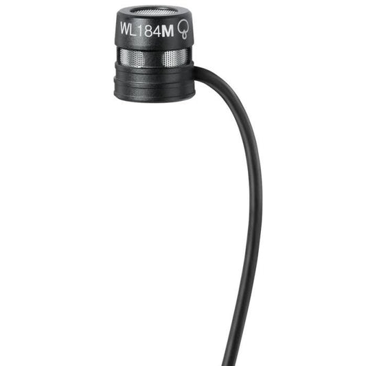 Shure WL184MB/S-TQG Micro cravate supercardioïde, TQG, noir