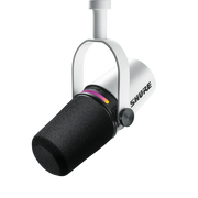 Shure XLR/USB SPEECH MICROPHONE, WHITE
