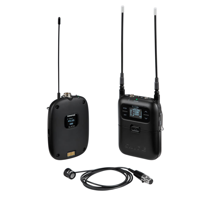 Shure Portable System, Bodypack, Lav, WL185M