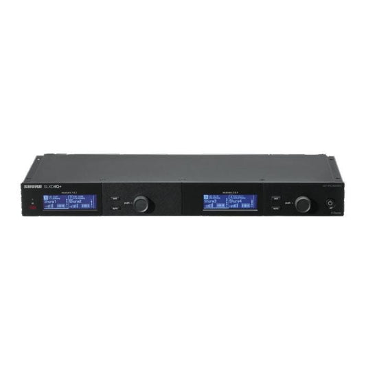 Shure SLXD4QDAN+E=-G65 Récepteur numérique UHF quadruple Dante, série SLX-D G65 (470-606 MHz)