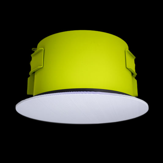 MSE 5.25in IP Addressable Dante Enabled In Ceiling Speaker with Magnetic Grille - White