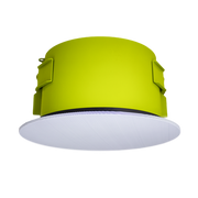 MSE 5.25in IP Addressable Dante Enabled In Ceiling Speaker with Magnetic Grille - White