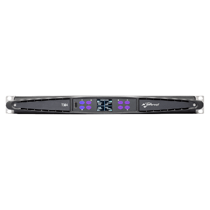 Powersoft 4x 750W DSP and AES3 Touring Amplifier