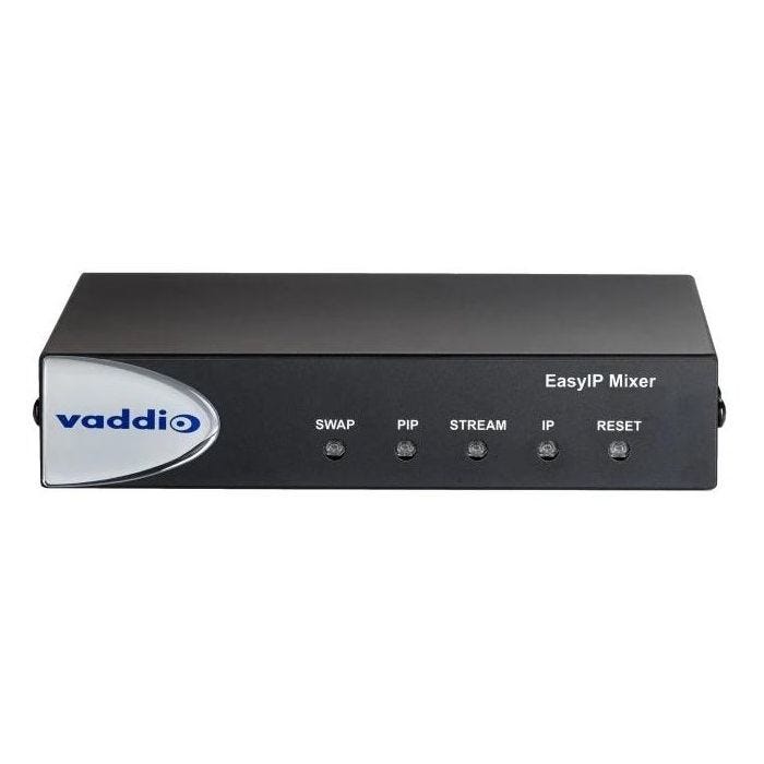Vaddio EasyIP Mixer Mélangeur A/V (1920 x 1080, Ethernet LAN, Noir)