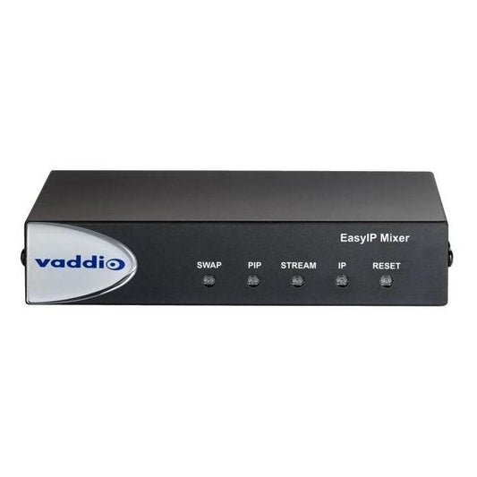 Vaddio EasyIP Mixer Mélangeur A/V (1920 x 1080, Ethernet LAN, Noir)