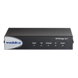 Vaddio AV Bridge 2x1 Périphérique de Capture et Distribution Audio/Vidéo (2 HDMI in, 1 HDMI out)