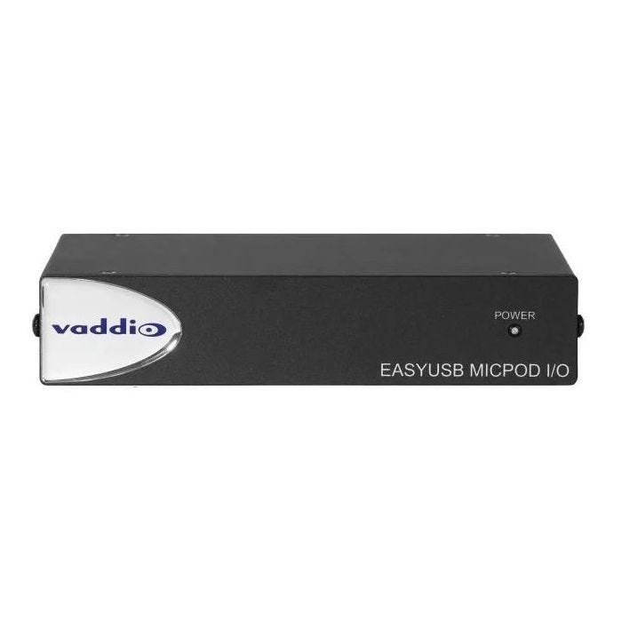 Vaddio EasyUSB MicPOD I / O Interface de connexion pour micros RJ45 Vaddio (non Dante) vers Euroblocs analogiques