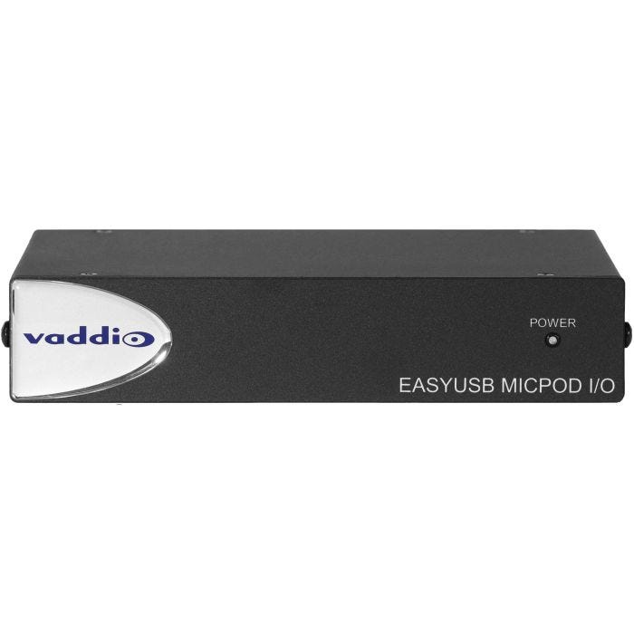 Vaddio EasyUSB MicPOD I / O Système de Conférence Audio (4 CeilingMICs intégrés)