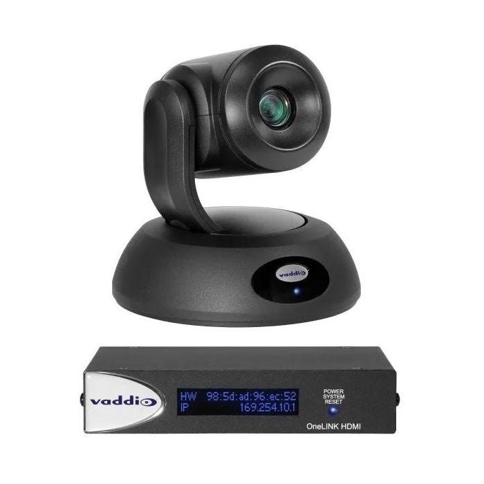 Vaddio RoboSHOT 30E HDBT OneLINK Système de vidéoconférence (Zoom optique 30x)